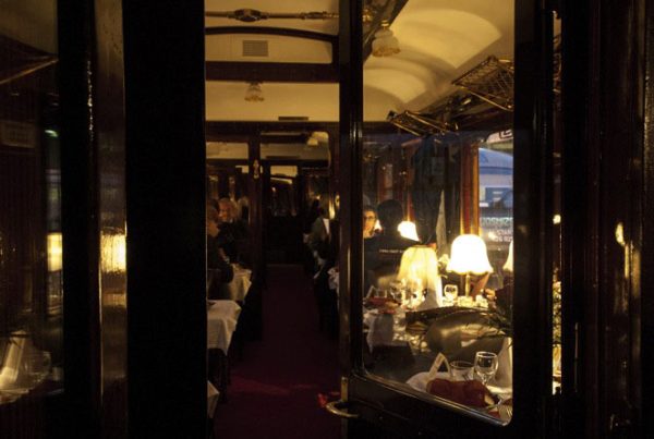 Dinner on the Orient Express